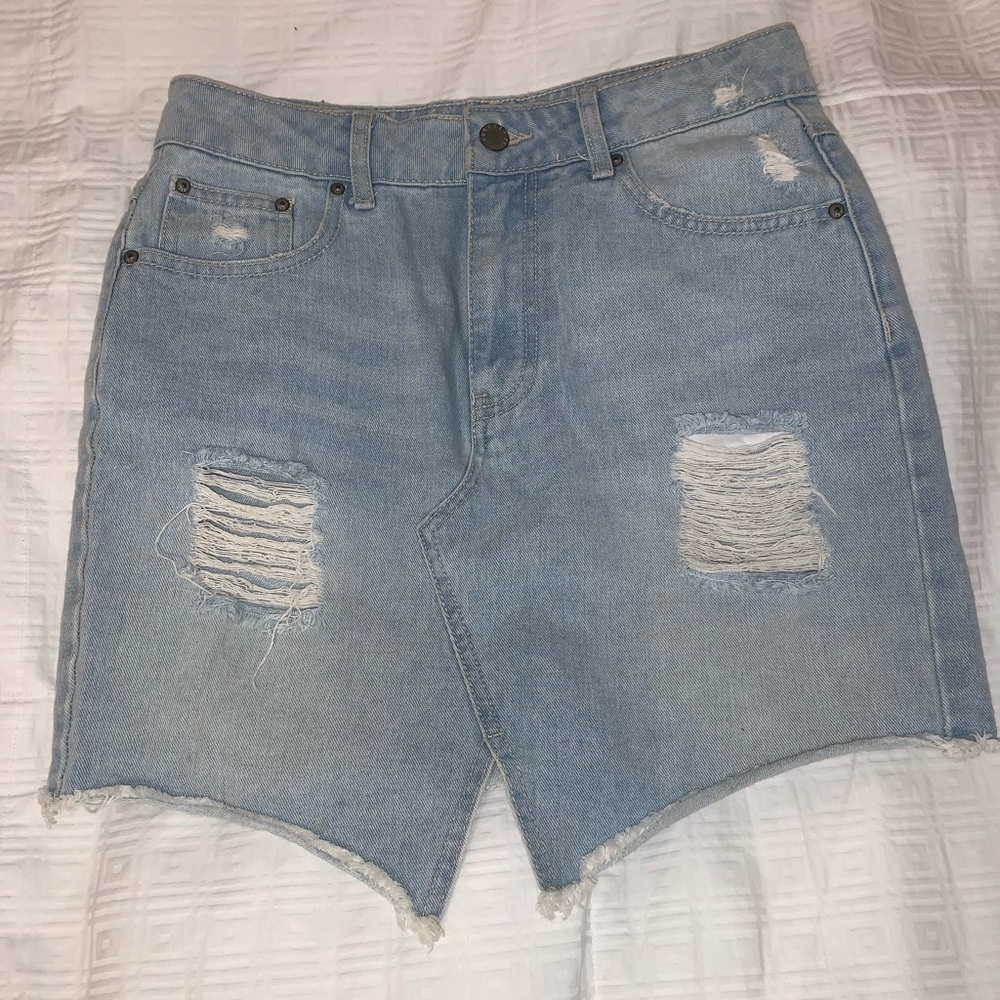 Forever 21 Jean Skirt